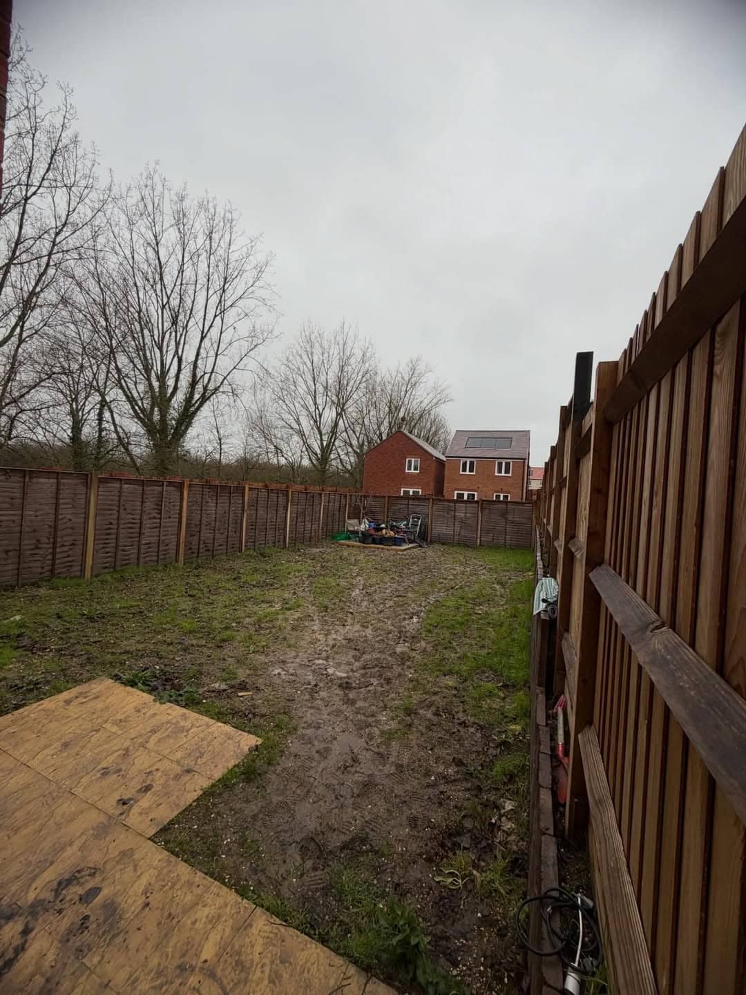 Artificial Grass & Garden Renovation before photo 1